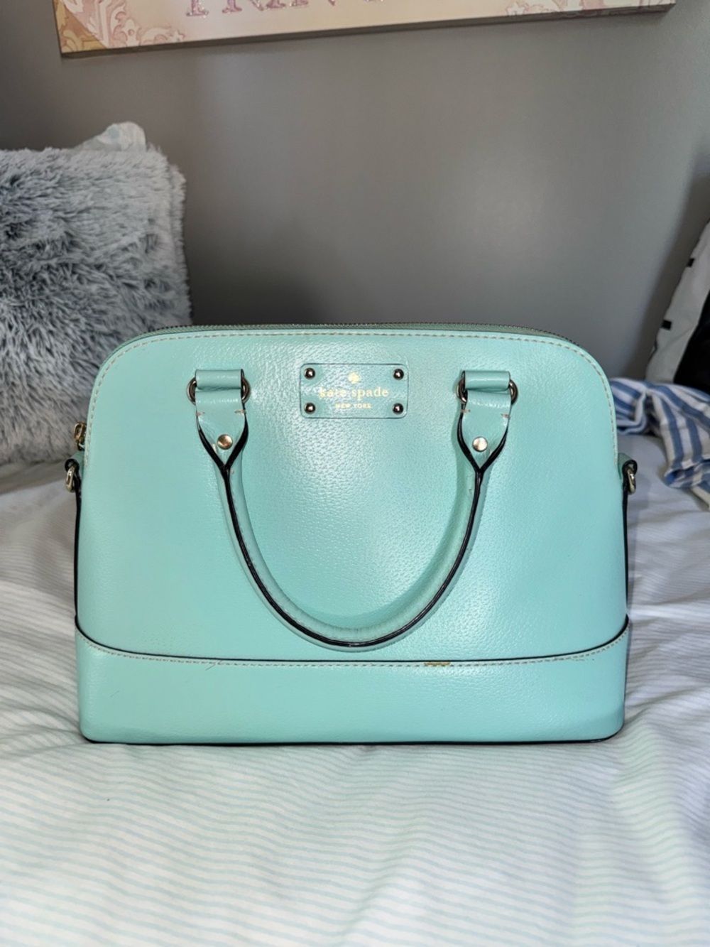 kate spade Mint Dome Satchel - Mint